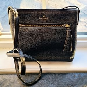 Kate Spade Crossbody Messenger Black Bag